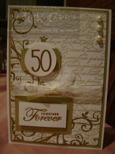  is not Stampin' Up it was left over from my wedding invitations